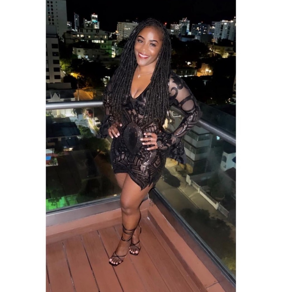 Black sexy dress